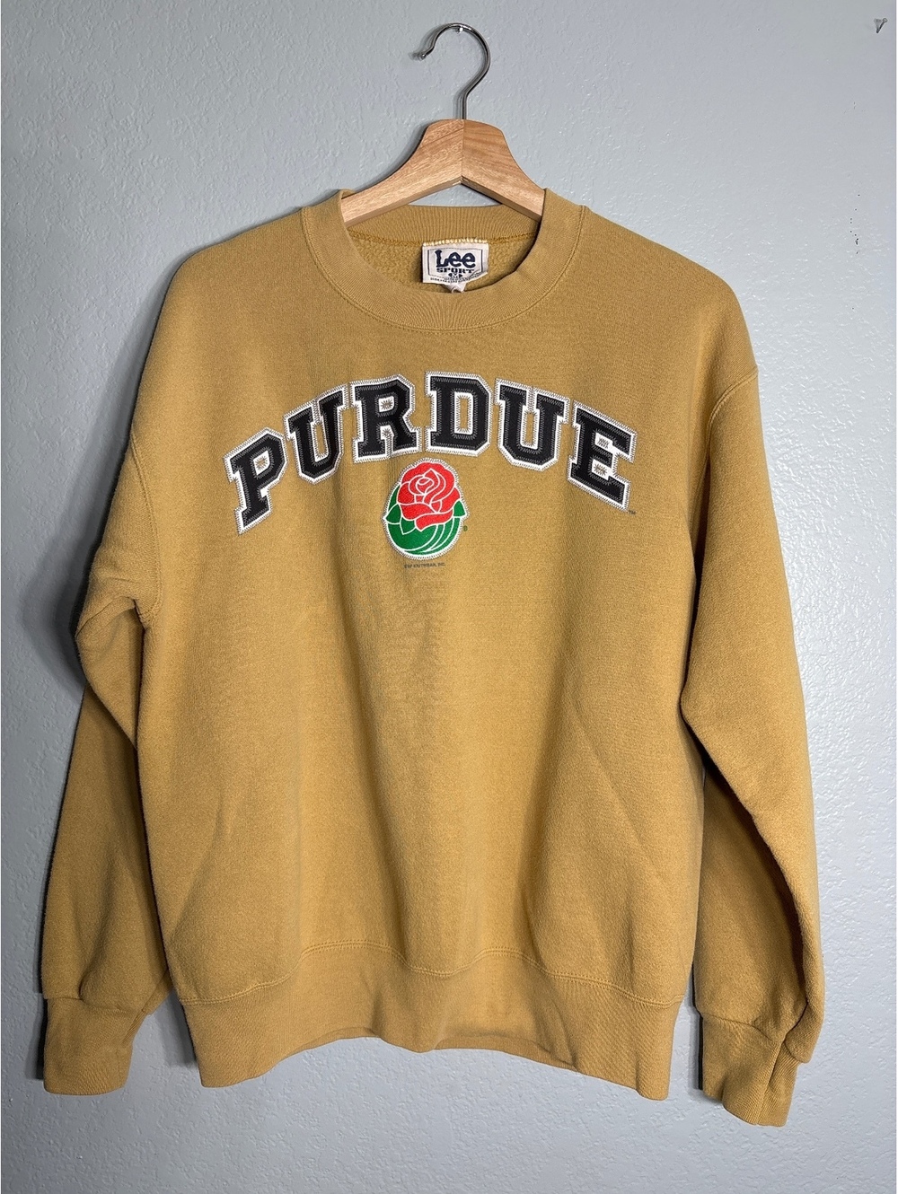 Vintage lee Purdue rose bowl sweatshirt M made in USA